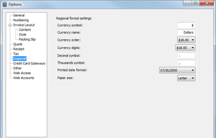 Express Accounts Accounting Software - Regional Option