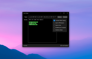 Fluent Regex screenshot 1