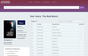 Series Reminder screenshot 1