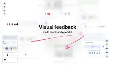 Capture, annotate, and share visual feedback from your team and customers