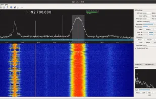 Gqrx screenshot 1