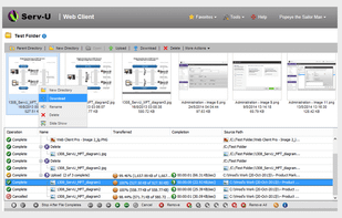 Serv-U Managed File Transfer Server screenshot 2