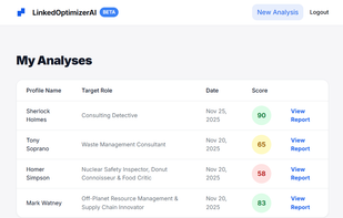 LinkedOptimizerAI screenshot 1