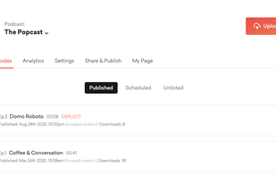 Podcast.co screenshot 1