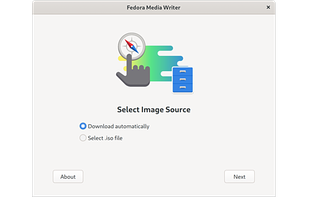 Fedora Media Writer screenshot 1