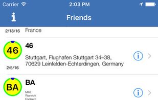 OwnTracks screenshot 2