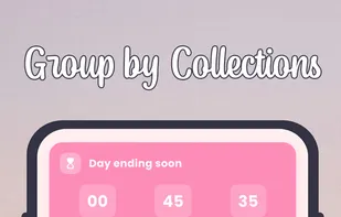 Organize your daily photos into custom collections so you can track different journeys like everyday life, work, fitness, or personal projects separately.