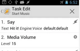 Tasker screenshot 2