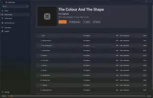 Windows Media Player screenshot 1