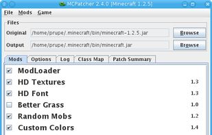 MCPatcher screenshot 1