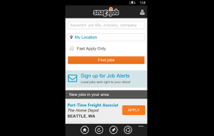 Snagajob on Windows Phone(3)