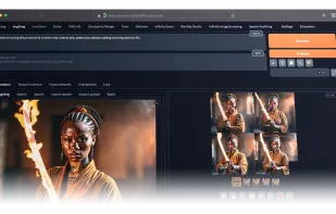 Think Diffusion screenshot 2