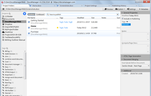 DocxManager screenshot 3
