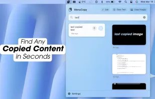 MenuCopy screenshot 2