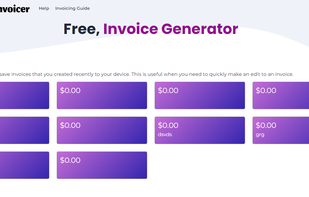 Free Invoicer screenshot 1