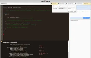 EtherCodes working frame