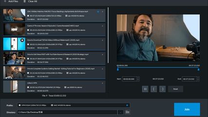 Jihosoft Video Editor screenshot 1