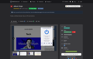 WebExtension.net screenshot 1