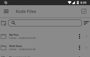 KodeFile screenshot 1