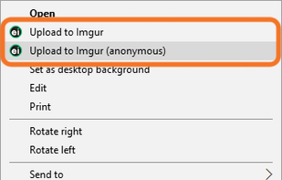 EasyImgur screenshot 2