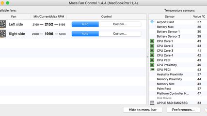 Macs Fan Control screenshot 3