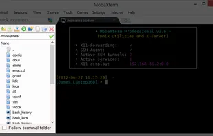 Graphical SFTP browser