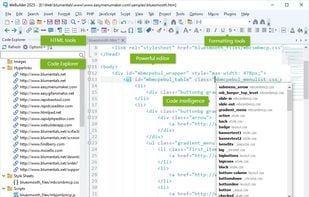 WeBuilder screenshot 2