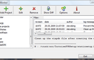 CommitMonitor screenshot 1