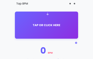 Tap BPM Calculator screenshot 2