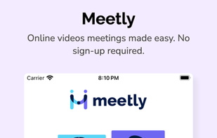  Meetly - Video Meetings screenshot 2