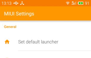 MIUI Launcher screenshot 2