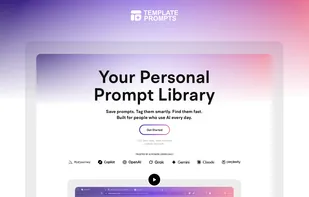 Template Prompts screenshot 1