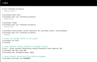 Wireskip screenshot 1