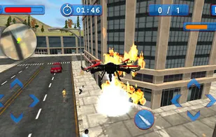 Drone Helicopter City Rescue screenshot 3