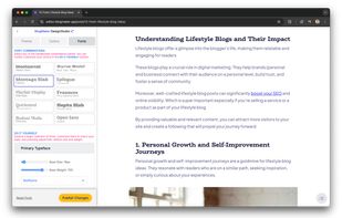 BlogMaker screenshot 3