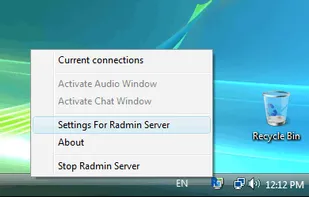 Radmin Server Tray Icon