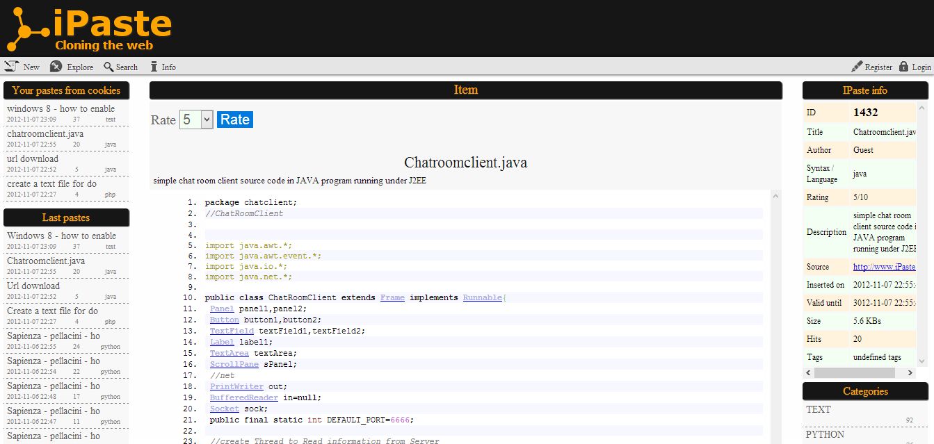 iPaste.eu Alternatives 25+ Pastebin Services & Similar Apps