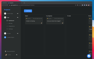 Bugbattle screenshot 1
