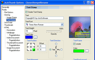 JoJoThumb screenshot 2