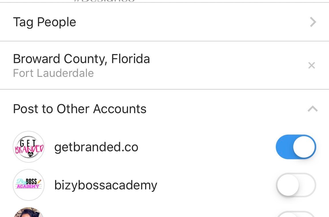 You can now post to multiple Instagram accounts simultaneously