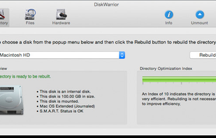 DiskWarrior screenshot 1