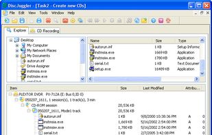 DiscJuggler screenshot 1