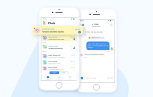 Respond form your warehouse or on the go with our mobile app