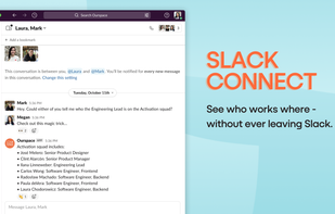 See who works where - without ever leaving Slack.