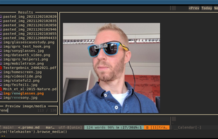 Telekasten screenshot 2