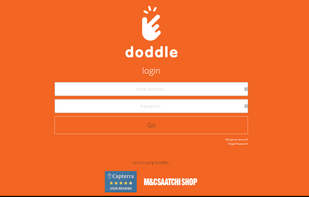 Login with your branded company page and own logo