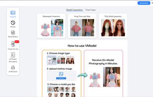 Vmodel.AI screenshot 1