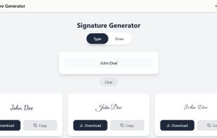 Signature Generator.me screenshot 2