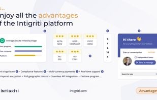 Enjoy all the advantages of the Intigriti Platform: Expert triage team, Compliance features, real-time support, multi-currency payments, API integration...
