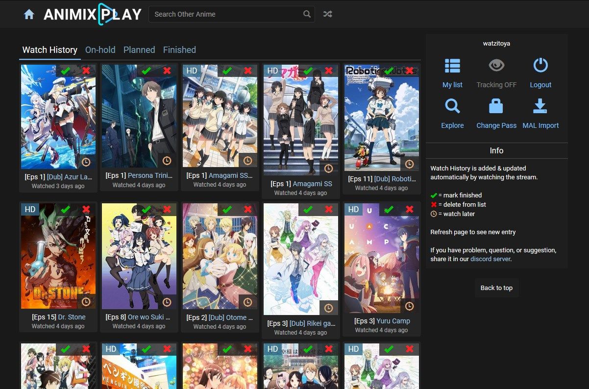 Animixplay.to has been shut down. I never personally encountered bugs on  their site even though they say that it was messed up :( : r/Piracy